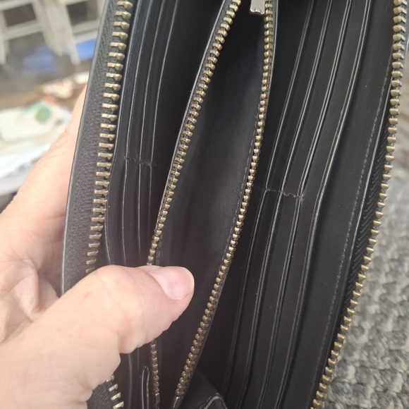 Coach Black Leather Wallet - Picture 5 of 5